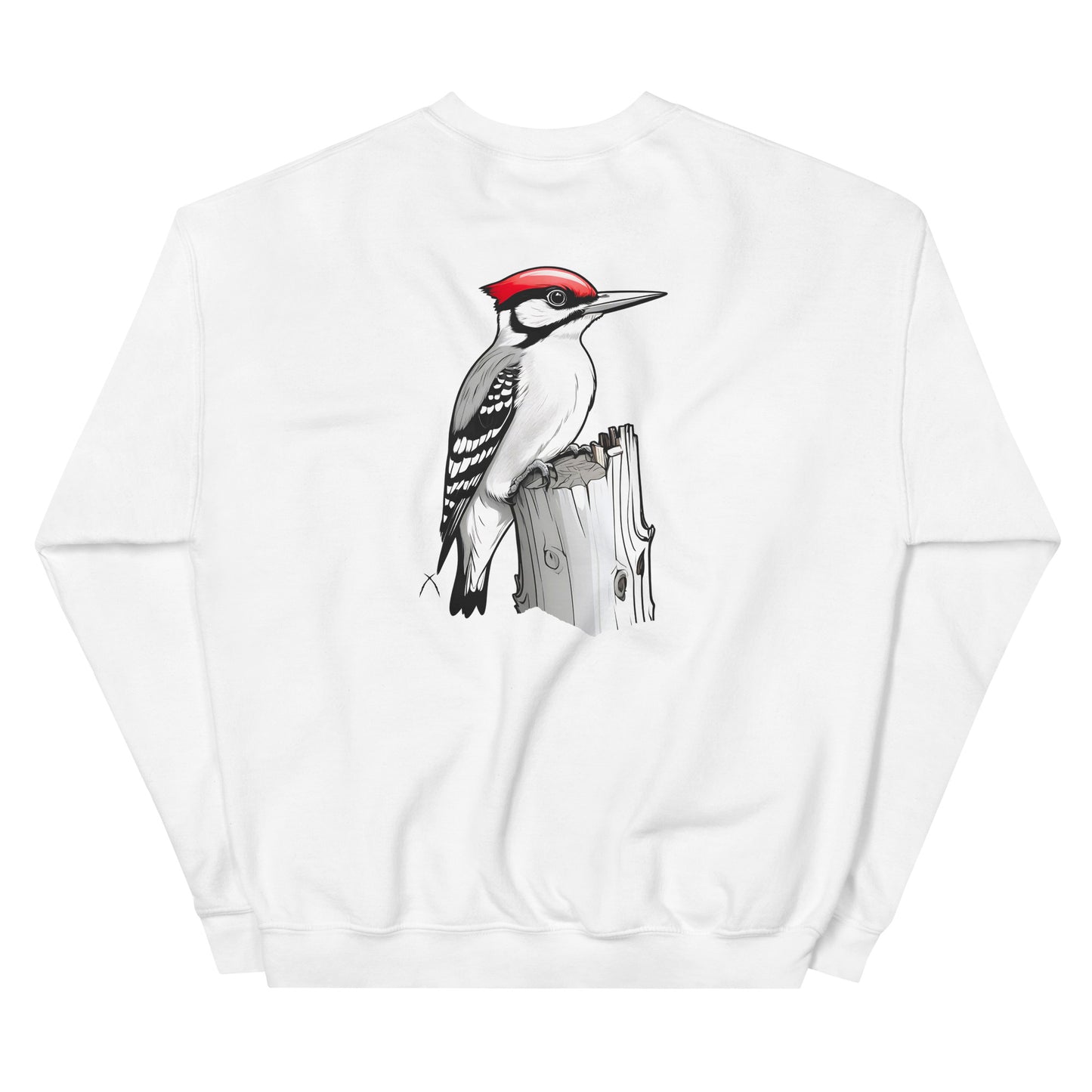 Embroidered Wood-Pecker Sweatshirt