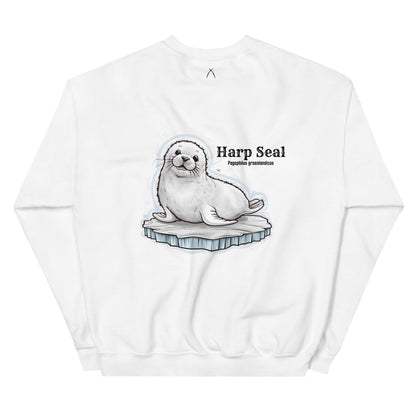 Embroidered Harp Seal Sweatshirt