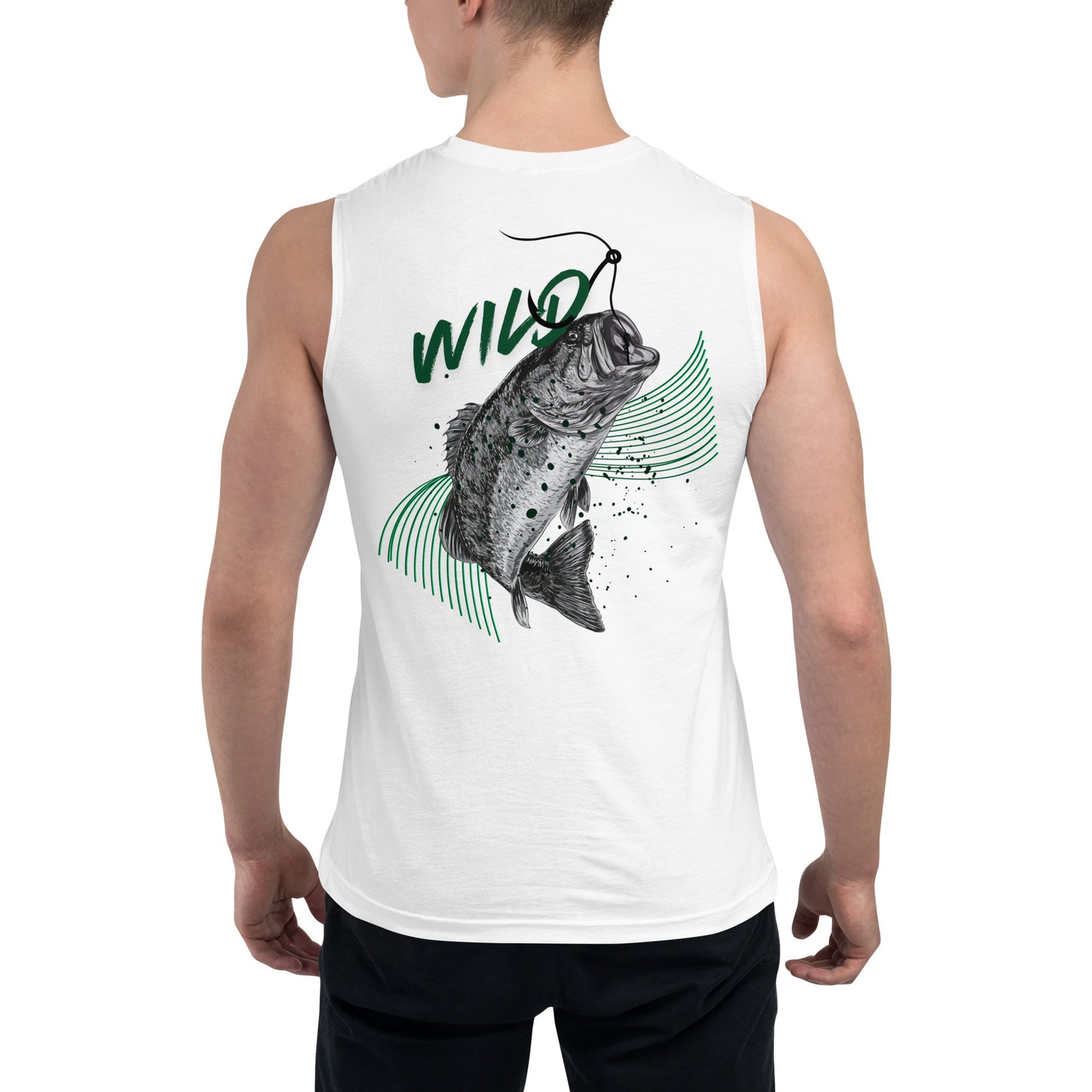 Premium Bass Muscle Tank Top - WILD