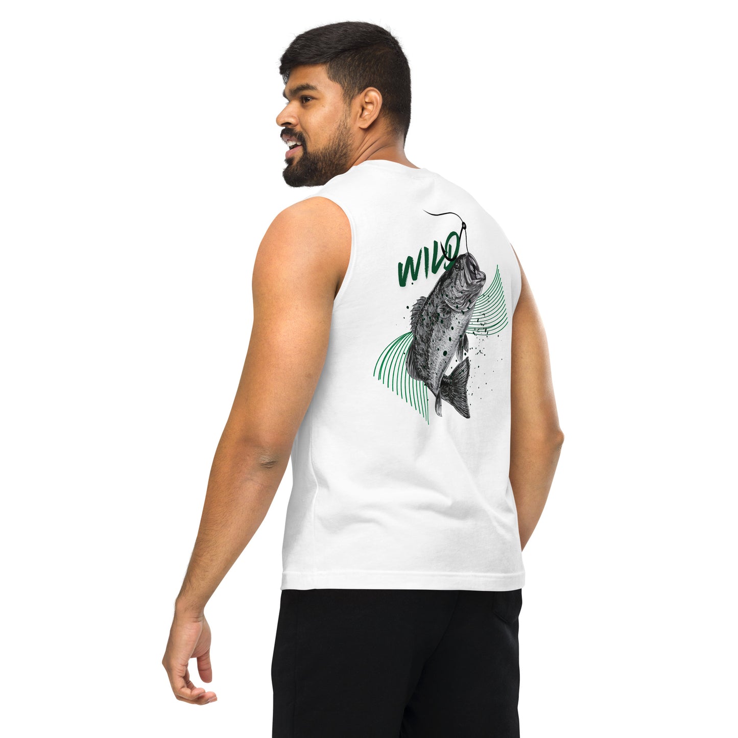 Premium Bass Muscle Tank Top - WILD