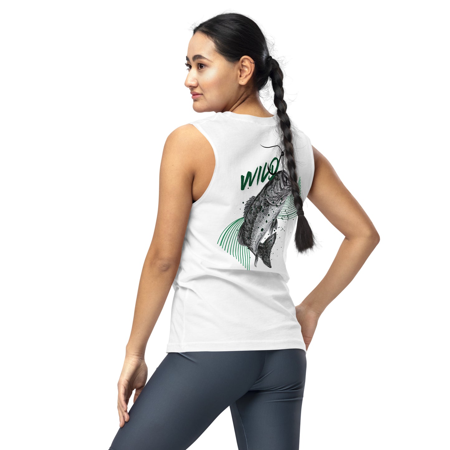 Premium Bass Muscle Tank Top - WILD