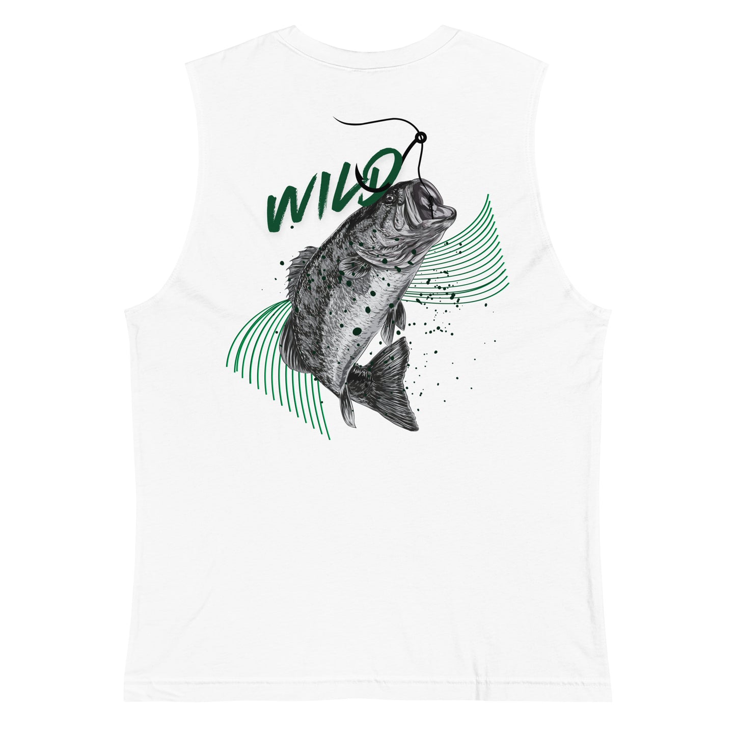 Premium Bass Muscle Tank Top - WILD